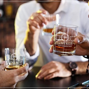 Household Classic High-grade Whisky Glass Crystal Glass Beer Glass Foreign Wine Glass Gift Cup