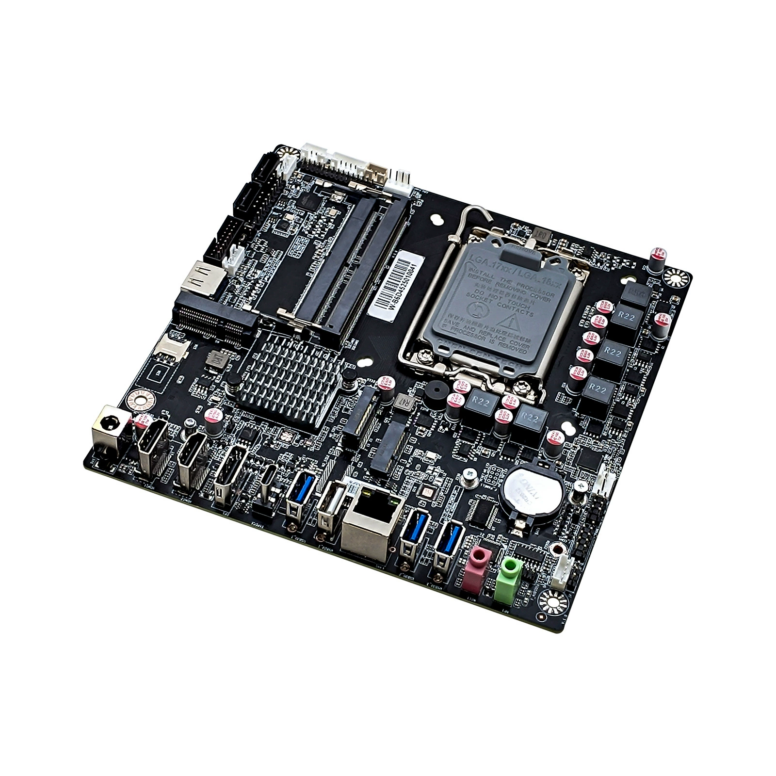 Материнская плата настольного моноблока W-B6D45 на чипсете H610, mini-ITX для ПК 12/13/14‑го поколений