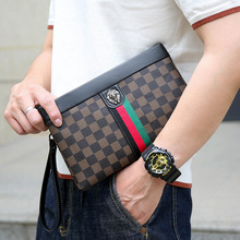 男士手拿包2024新款手包男潮流男包包商务手拎包大牌夹包男大容量