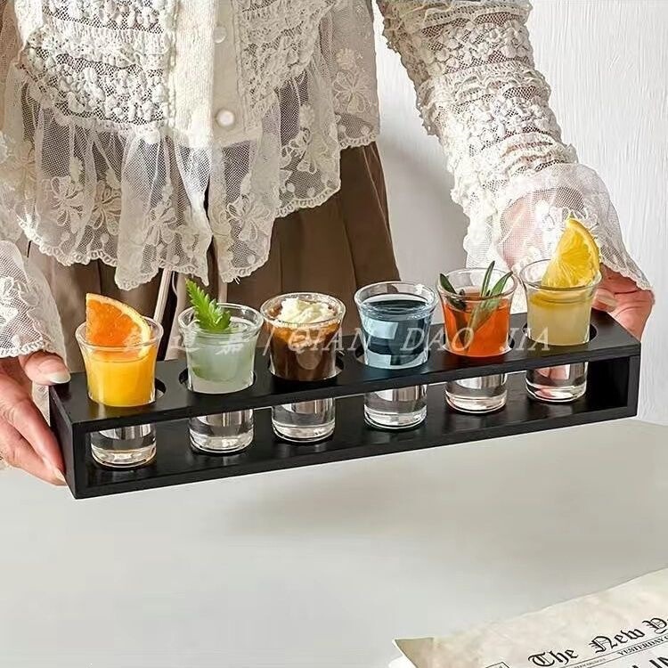 Thickened shot glass set, B52 cup, one-shot cup, cocktail cup holder, tequila bomber cup Thickened shot glass set, B52 cup, one-shot cup, cocktail cup holder, tequila bomber cup