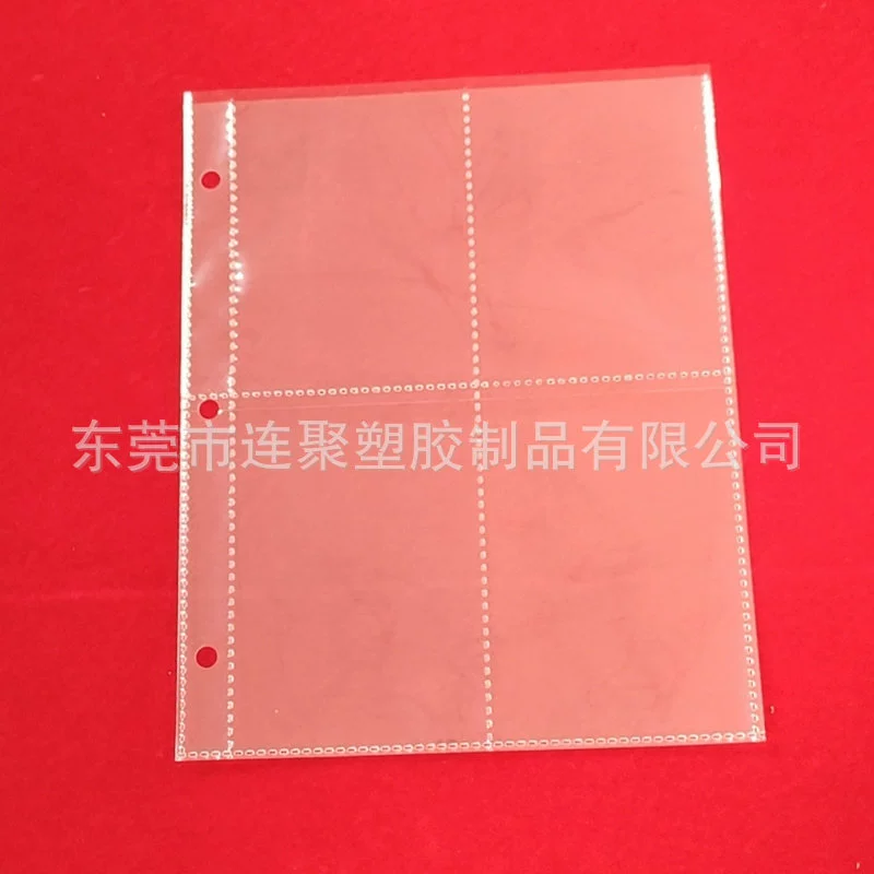 Plastic photoalbum for documents, 4 cells, 8 cells, 9 cells