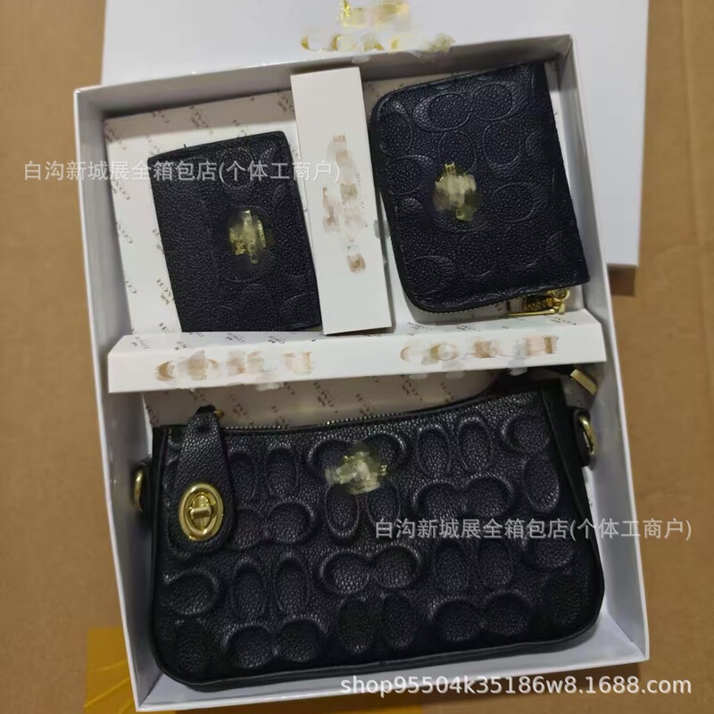 C家长款钱包2025新款韩版拉链手拿包欧美多卡位大容量印花钱夹bag|undefined