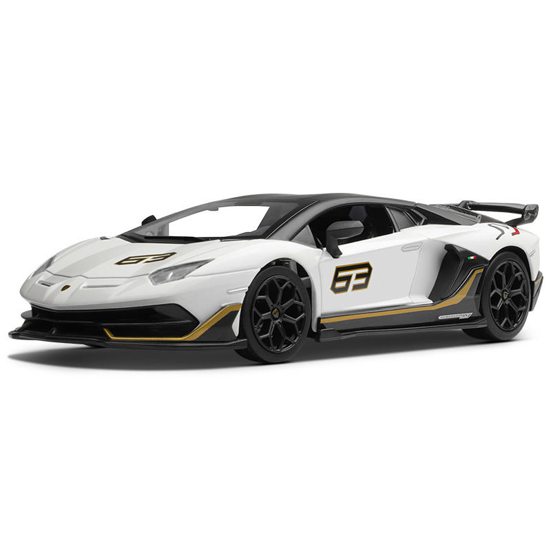 CCA1/24 LANBO SVJ aleación modelo de coche moda decoración mesa regalo para novio tiktok Venta caliente