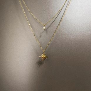 Vintage���� Six-pointed zircon��