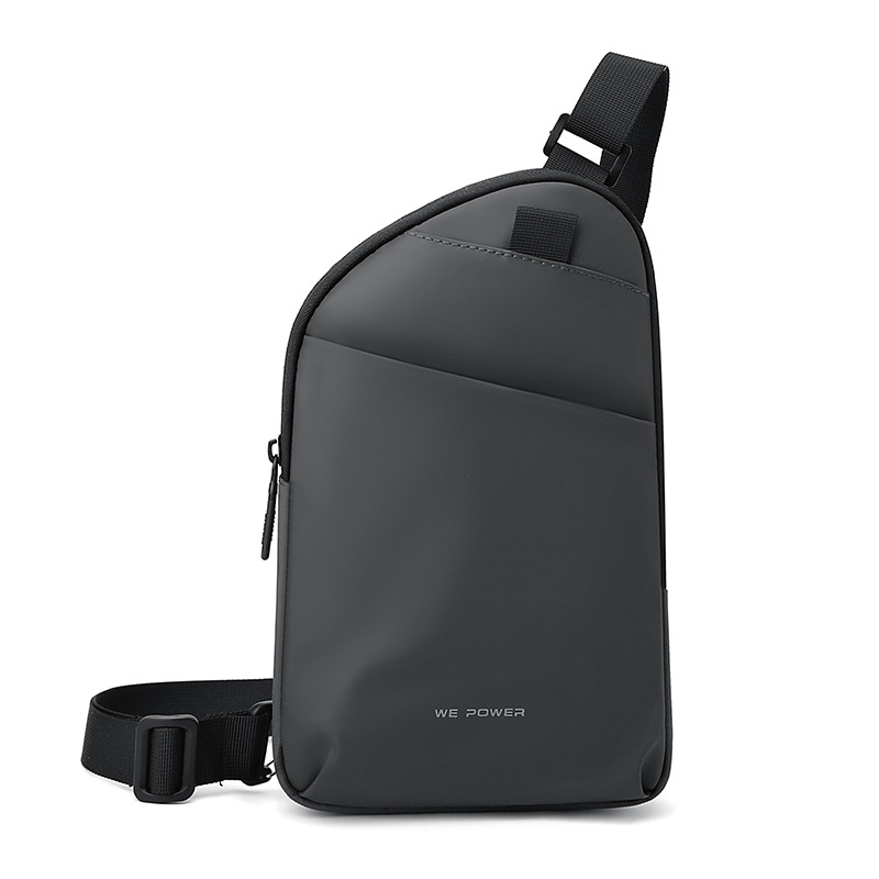 WEPOWER nuevo tipo de hombre, bolso de hombro ligero y simple, bolso de hombro portátil, función de ocio, bolso de pecho.