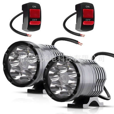 spotlight 80V, Motorcycle headlights, headlights - 6-beads-pair-2-switches