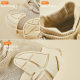 Ins Korean version of flying shoes 2025 spring new student sneaker fitness running casual shoes increased TA001-1