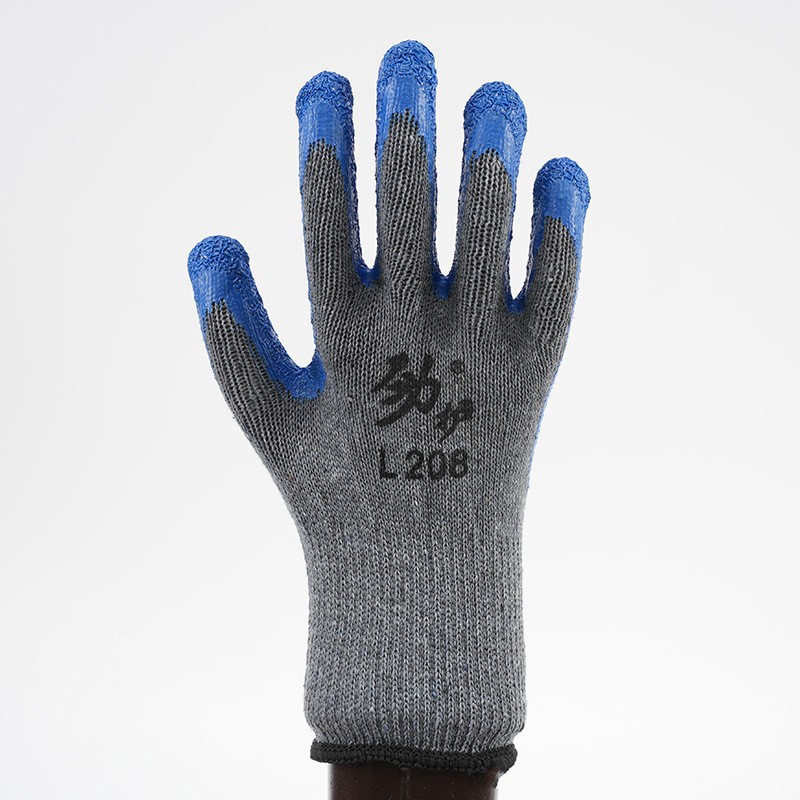 Guantes de protección de trabajo de nitrilo King resistentes al desgaste 13 guantes de protección industrial de inmersión transpirable de punto guantes de protección de trabajo de manipulación de sitio