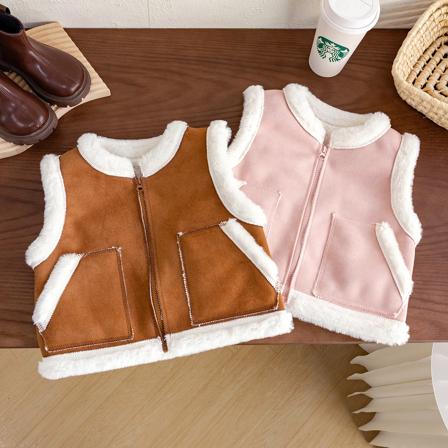 Demi-season vest