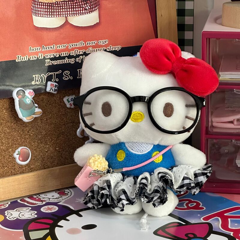ハローキティバッグペンダントリトルシェフシリーズハローキティ人形ペンダントかわいい漫画人形キーホルダー|undefined