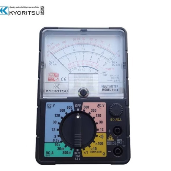 克列茨/KYORITSU 高精度指针式万用表1109S/1110/1019R/1021R 111