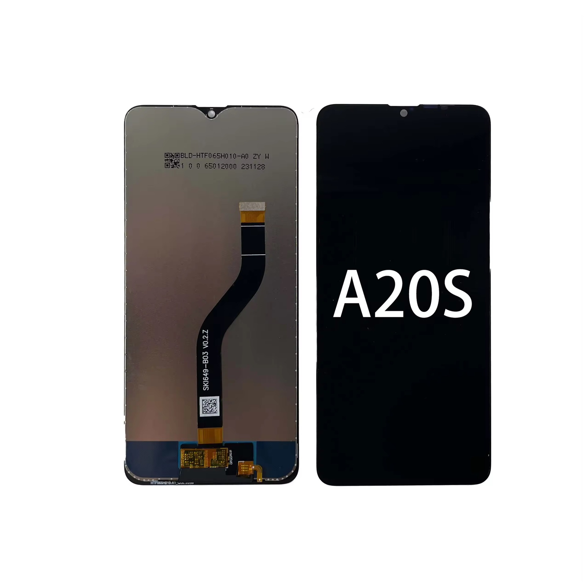 Aplicable a Galaxy Samsung A20S conjunto de pantalla de teléfono A207 / A20S LCD ORI