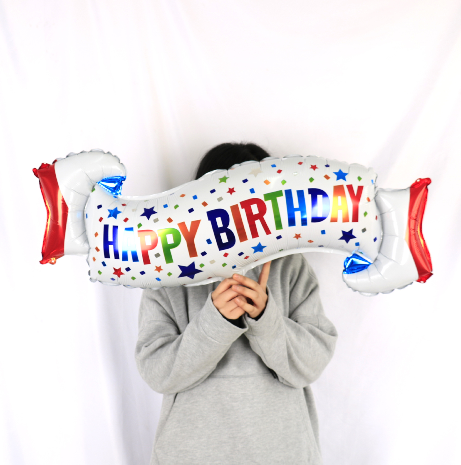 Birthday Letter Star Aluminum Film Party Balloons 1 Set display picture 3