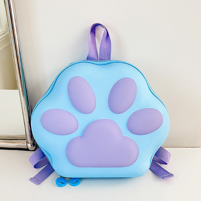 Bolsos infantiles 2024 otoño nuevo jardín de infantes de dibujos animados bolsas escolares garras pequeñas para niños y niñas cascas de huevo hombros