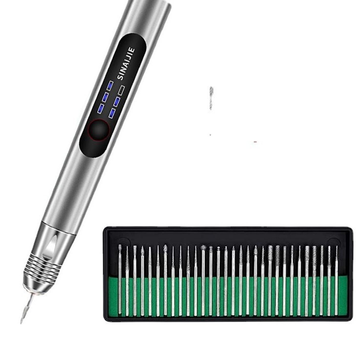 Mini herramienta rotativa inalámbrica 3 control de velocidad de carga USB kit de herramientas rotativas 3690