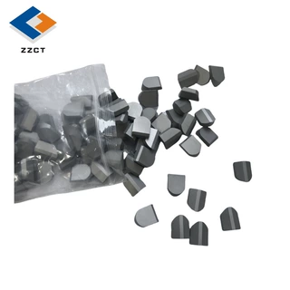 楚天合金盾构刀头 硬质合金龟背齿 16.1x12.8x6.3mm 碳化钨贝壳刀