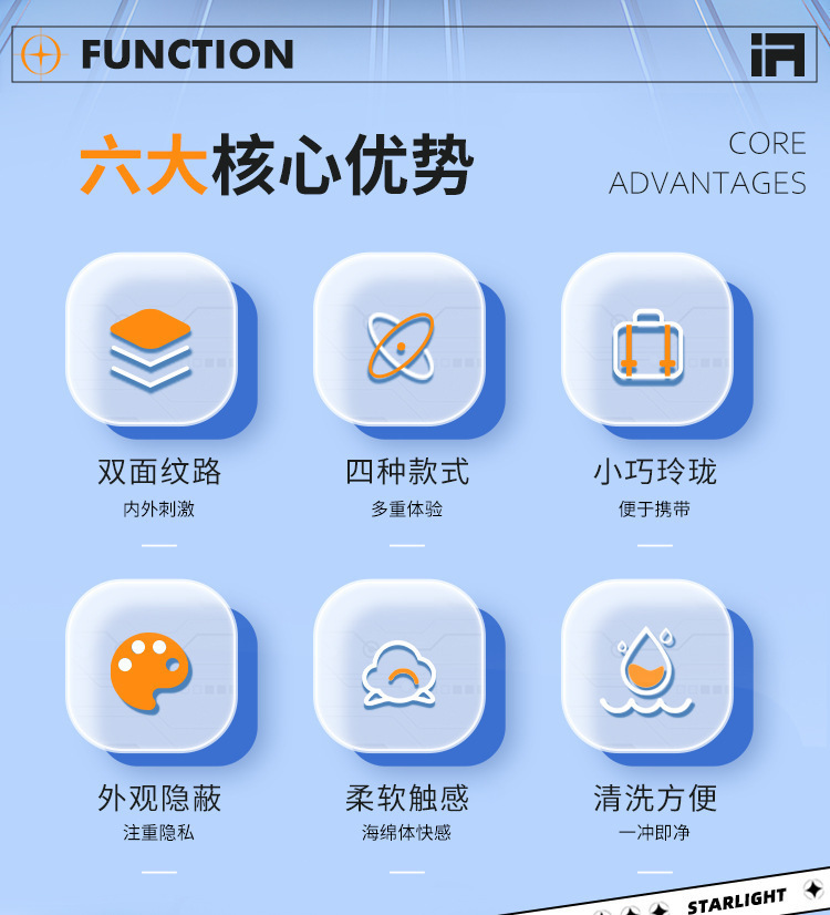 Portable Pocket Capsule Masturbation Egg Manual Male Masturbator — detail image 2