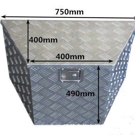 可按图加工 小型卡车铝合金工具箱