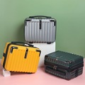 新款时尚14寸手提化妆箱行李箱子母箱多功能便携大容量旅行收纳箱