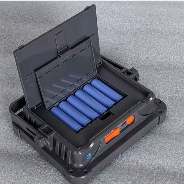 2024 nueva luz solar plegable para camping al aire libre, puesto, banco de energía móvil, iluminación portátil