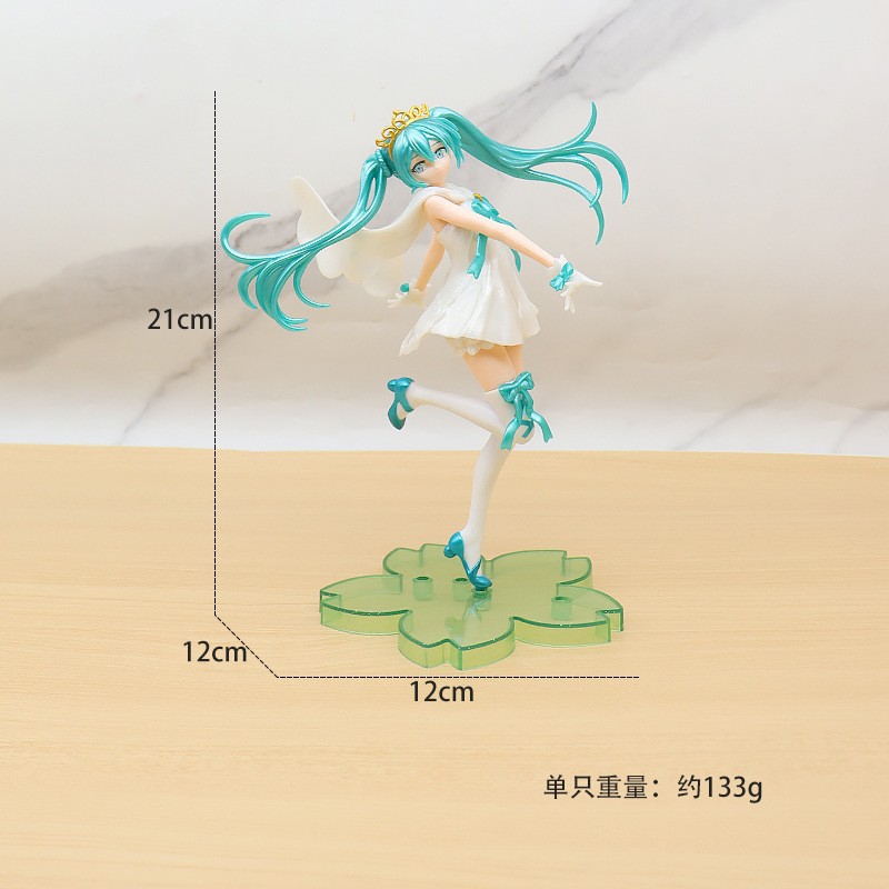 クリスマス初音フィギュア未来二次元筐体フィギュアデスクトップ置物女の子グッズプレゼント卸