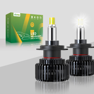 Cross-Border Supply of Six-Sided Luminous Led Car Headlights 360-Degree Luminous Car Led Headlights 35W High-Power Car Lights