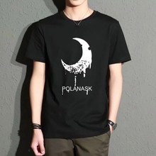 夏季新款短袖T恤男士休闲港风文艺情侣装修身韩版半袖上衣潮流男