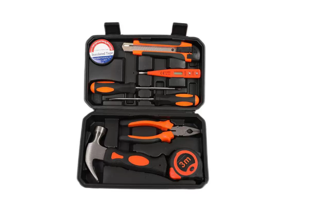 Factory invoicing home hardware tool combination set car maintenance tool electric drill shock drill kitchen tool box