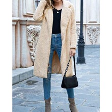 B 69311 Women's Long Sleeve Overcoat ����ë���� �羳ŷ��