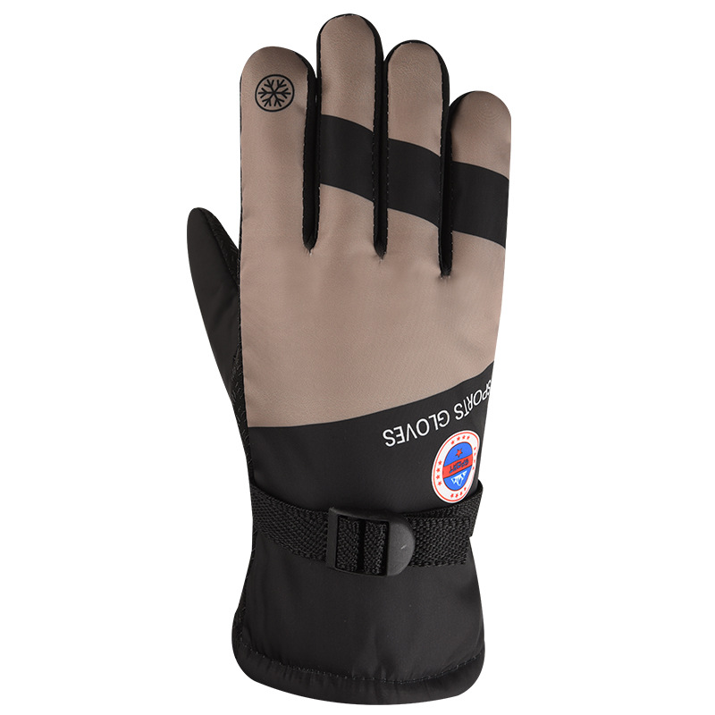 측면 빨간색 라벨 사선 브라운