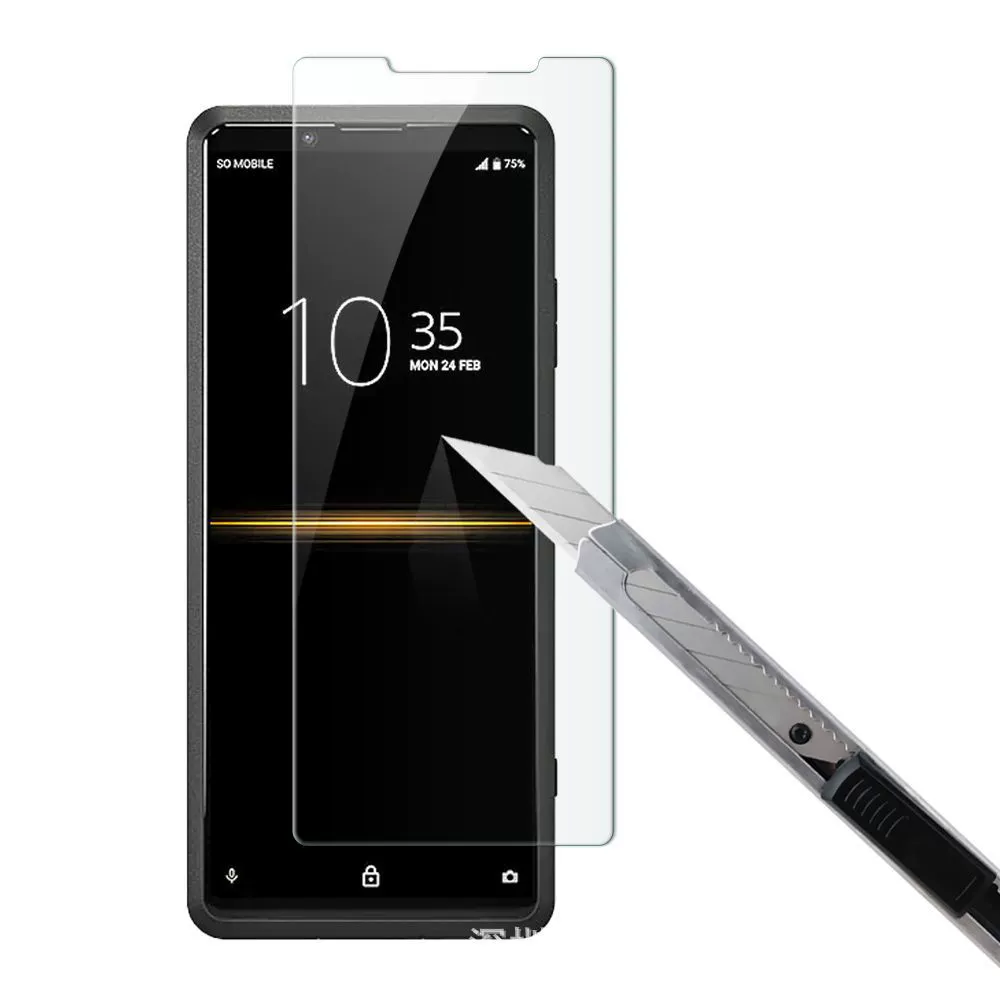 Совместимая защитная плёнка из закалённого стекла для телефона Sony Xperia Pro