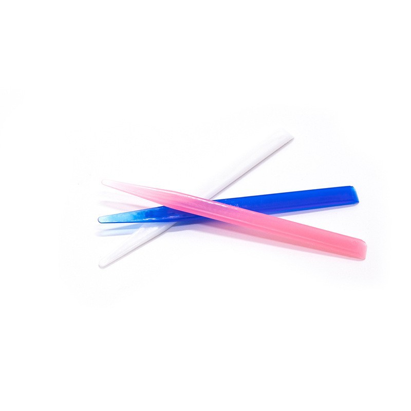 Cuchillo de mezcla de plástico dental polvo adhesivo cuchillo de sintonización de iones de vidrio oral cuchillo de sintonización de plástico desechable dental