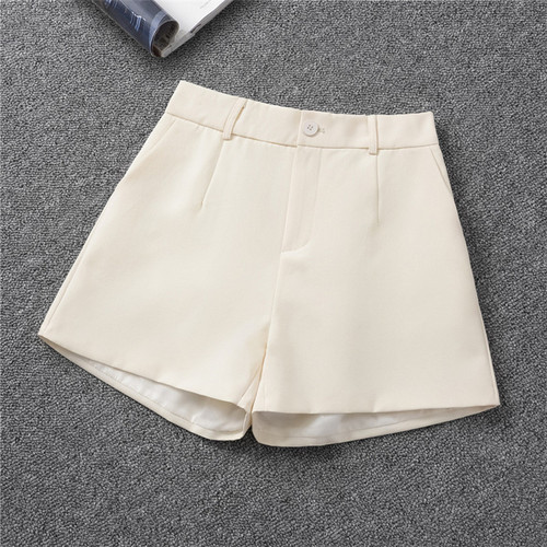 Western pants and shorts for women, spring, summer and autumn 2025 new style, high-waist, all-matching Korean style, wide legs, loose, slimming, black, outer wear
