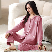 德绒睡衣女士秋冬款保暖加厚长袖休闲薄绒冬季新款大码家居服套装