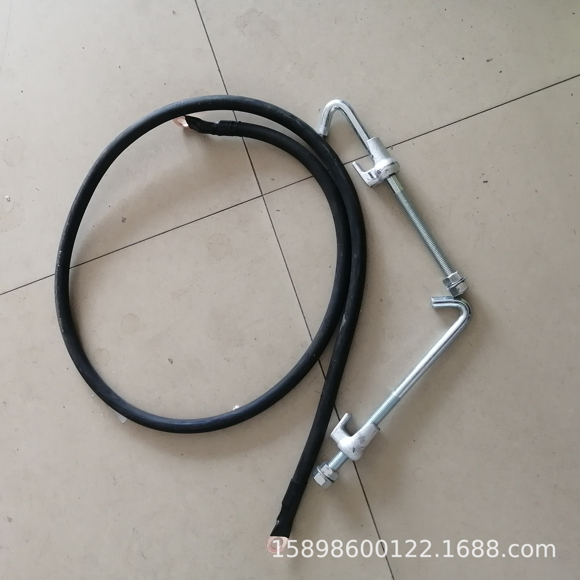 铁路钢轨回流线 2米70平方毫米回流线  回流线卡子选纽威达机械