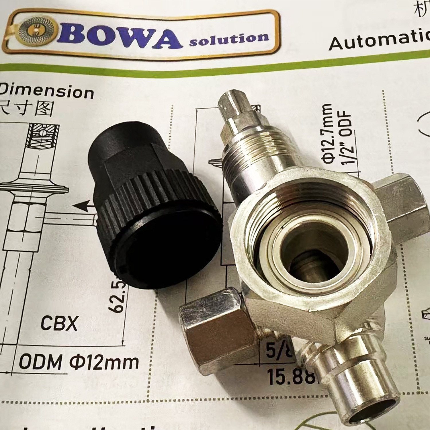 1"-14UNF转焊接口ODS活接及角阀用于制冷空调热泵压缩机或储液器