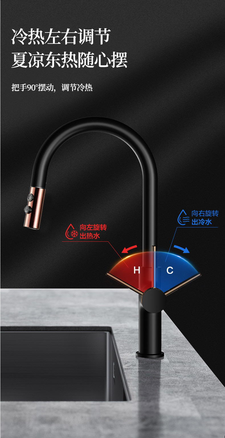 The source factory sensor touch intelligent sensing sink for washing vegetables, hot and cold kitchen, pull and touch touch faucet undefined