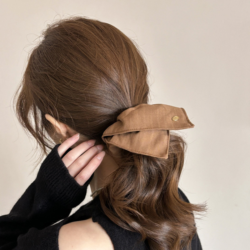 Toallas cuadradas de alta sensación anillo de cabello de intestino grueso feminino perezoso viento bajo caballo cuerda de cabello de cola de caballo de alta elasticidad banda de goma cuerda de cabeza