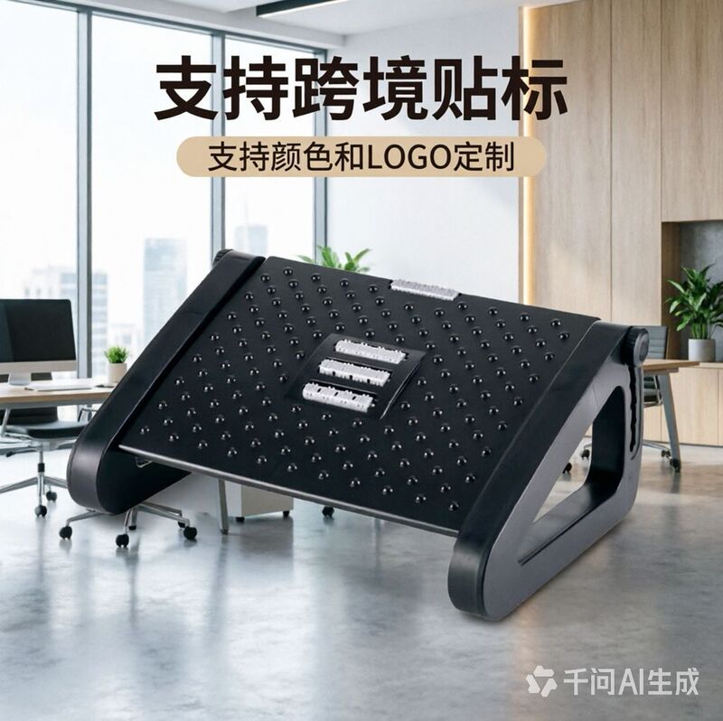 Cross-border office footrest stool, under-desk footrest board, massage pad, footrest stool, factory in stock Cross-border office footrest stool, under-desk footrest board, massage pad, footrest stool, factory in stock