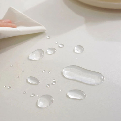 Amazon Bestseller 0.13mm Transparent PVC Straight Edge Oil and Heat Proof Tablecloth Living Room Coffee Table Dust Proof Cover Wholesale