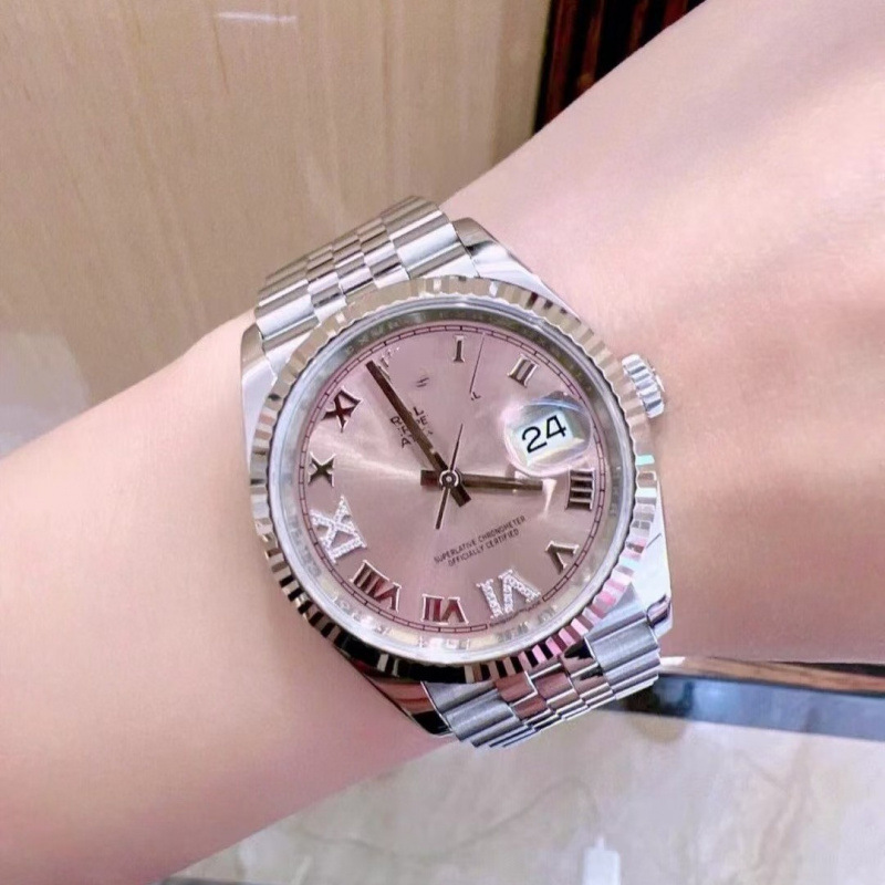 Gs Factory Rolex Oyster Perpetual Women's Datejust Watch Stainless Steel Strap Women's Automatic Mechanical Watch Factory Direct Sale