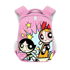 New Flying Fairy Girl Schoolbag for Girls Cute Pink Large Capacity Double Shoulder Bag Cartoon Polyester Durable Backpack