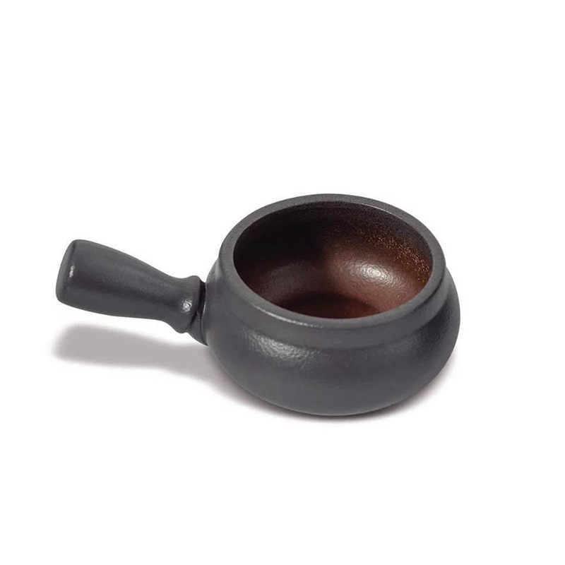 Acampar al aire libre barbacoa vajilla caliente para hornear tazón de cerámica con mango tazón de sopa tazón de arroz tazón de ensalada tazón de hogar con mango