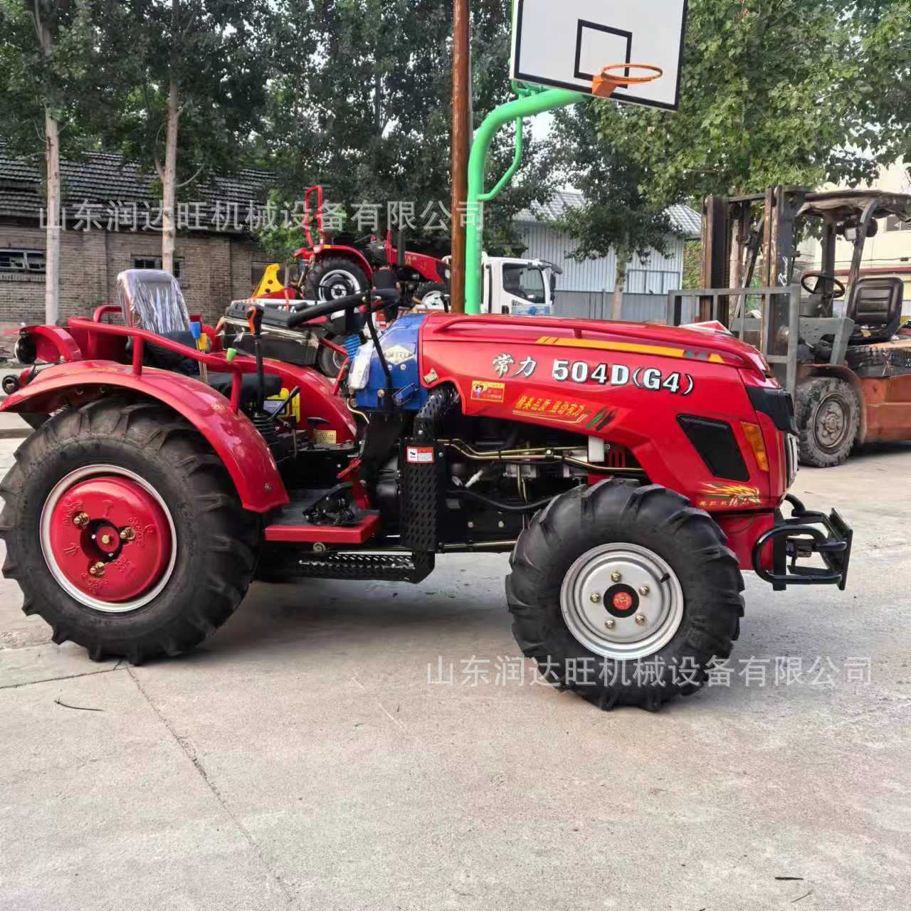 农用常力504D大棚王拖拉机 侧置8+2档位旋耕犁地开沟起垄机播种机