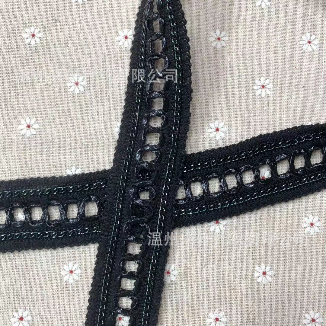 服装辅料花边 衣领袖口袋口 针织外边帽子裤子鞋子腰带