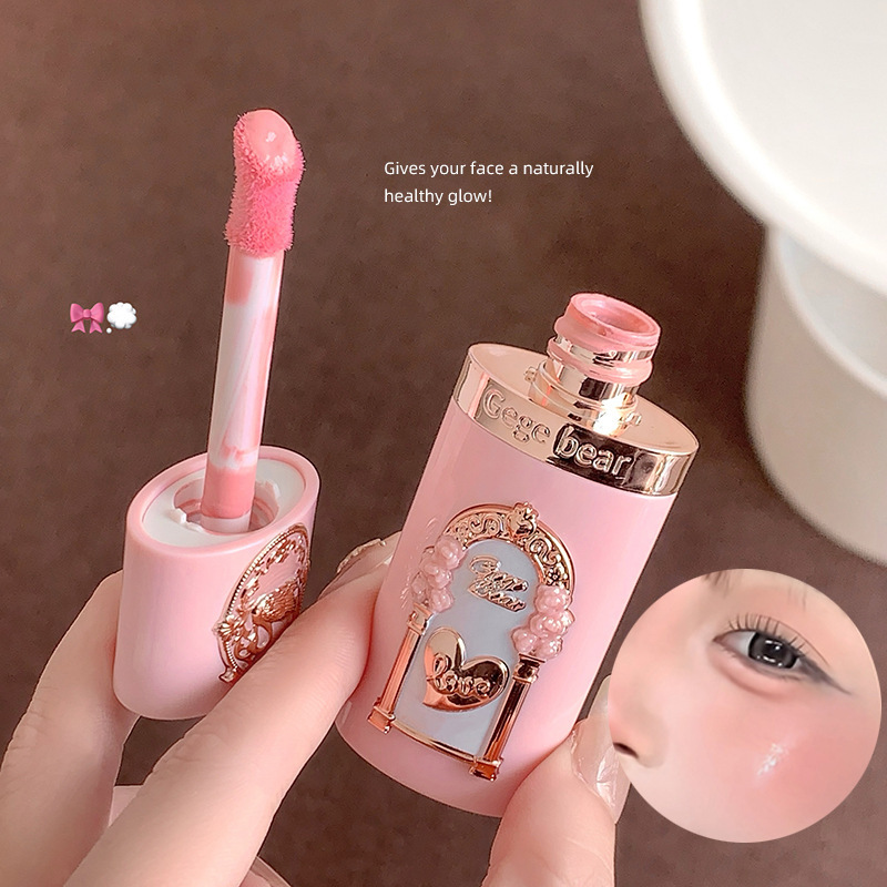 Cross-Border Gege Bear Swan Garden Liquid Blush for a Natural Complexion, Brightening and Contouring, Korean Style, Suitable for Students