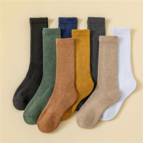 Thick socks men's winter high socks autumn and winter velvet thickened warm socks women's terry socks winter sports socks