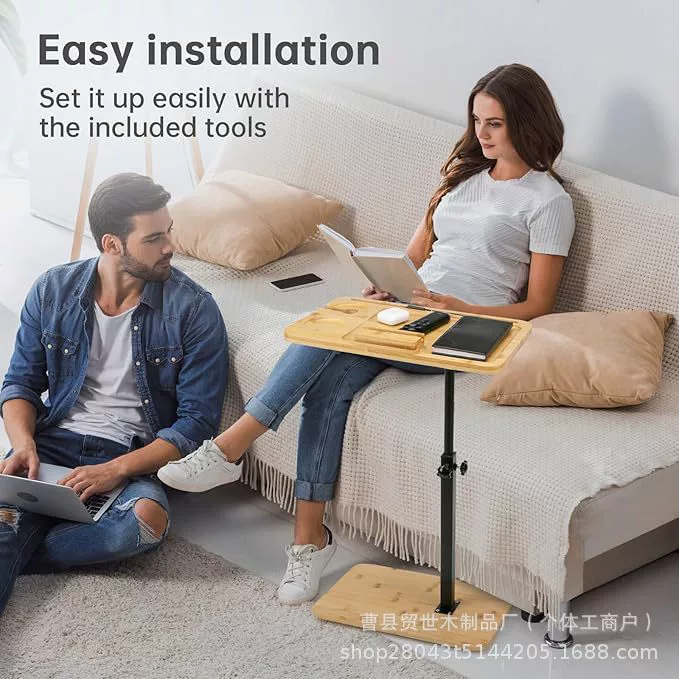 Деревянная полка для хранения в ванной комнате, туалетные принадлежности, полка для хранения полотенец, съемный небольшой журнальный столик, держатель для мобильного телефона, приставной столик для дивана.