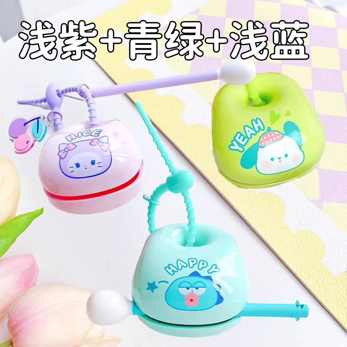 Брелок (Sanrio) милый мультяшный настольный игрушка — антистресс, подарок для детсада