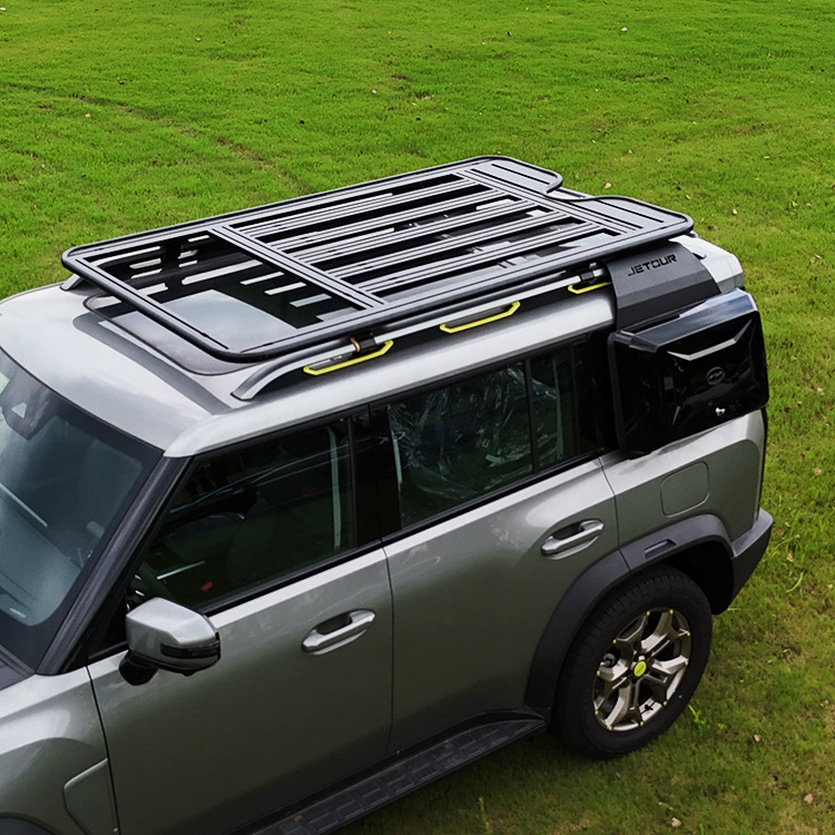JiTu Traveler Air MounTains and Seas T2 Roof Luggage Rack Frame Aluminum Formula Leopard Chery iCar Car Travel Rack